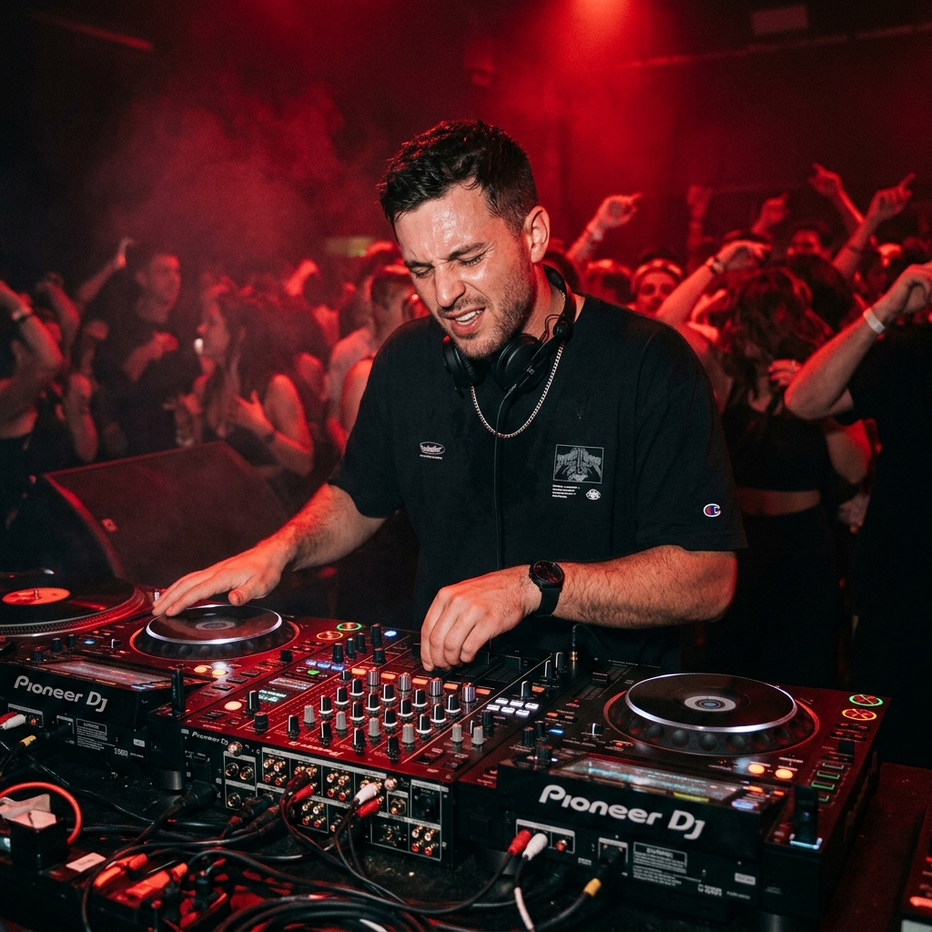 DJ Performing